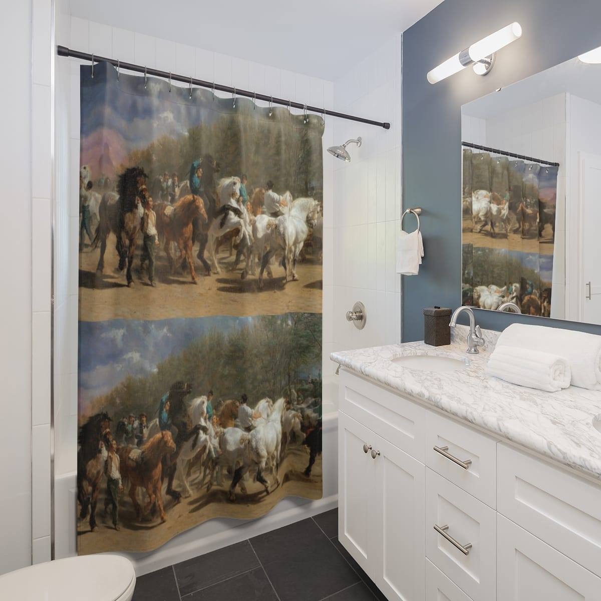 Art Shower Curtain, Artist Rosa Bonheur, Artwork 
